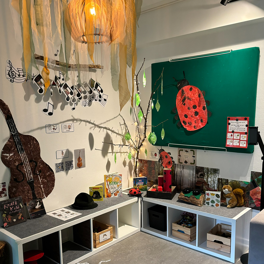 Musikmiljö på avdelningen